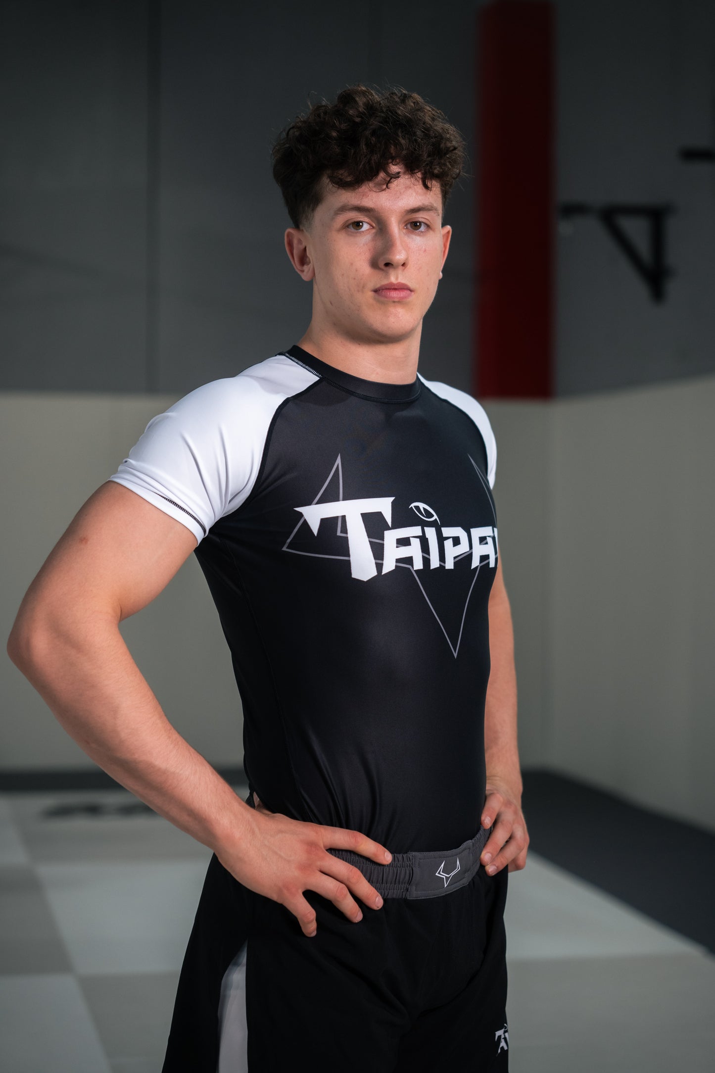Obssesion>Talent by Taipan Fight Shorts - High Split Pants - Black