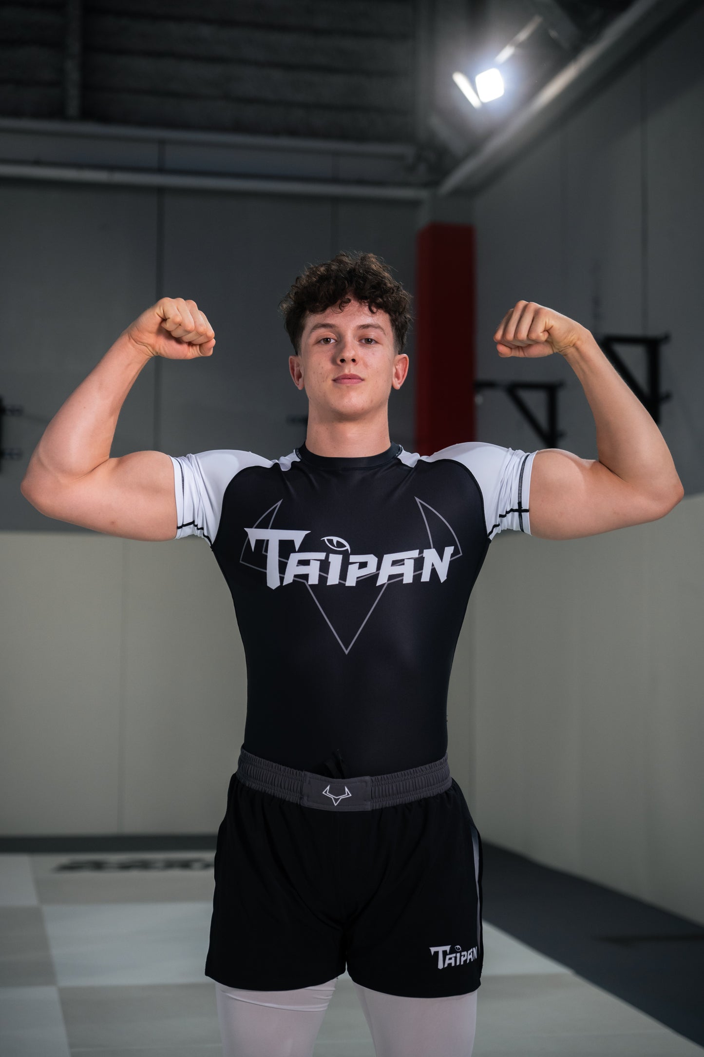 Obssesion>Talent by Taipan Fight Shorts - High Split Pants - Black